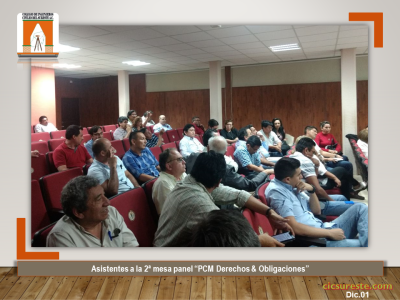 Fotografía 5 de 6 del álbum 2a Mesa Panel PCM Derechos & Obligaciones