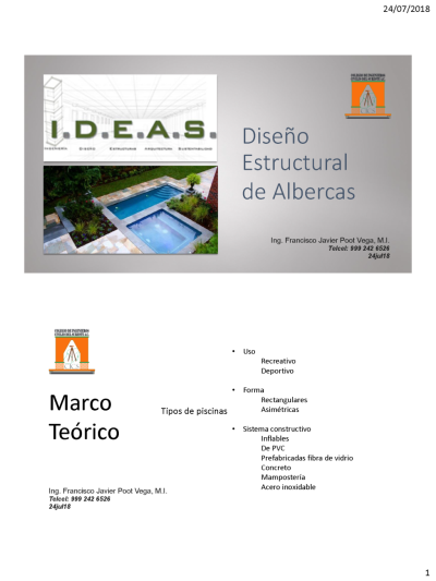 Fotografía 7 de 12 del álbum Curso Revisión Estructural De Albercas