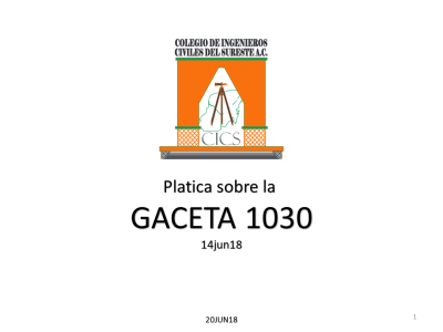 Fotografía 11 de 28 del álbum Curso Revisión Estructural De AlbercasCurso GACETA 1030 Del 20 De Junio De 2018C