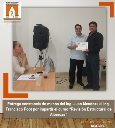 Fotografía 6 de 12 del álbum Curso Revisión Estructural De Albercas
