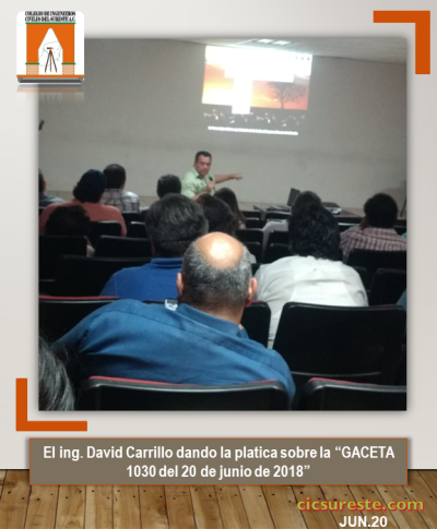 Fotografía 2 de 28 del álbum Curso Revisión Estructural De AlbercasCurso GACETA 1030 Del 20 De Junio De 2018C