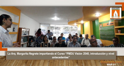 Fotografía 8 de 9 del álbum Curso PMDU Visión 2040, Introducción Y Nivel Antecedentes