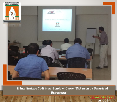 Fotografía 3 de 18 del álbum Curso Dictamen De Seguridad Estructural