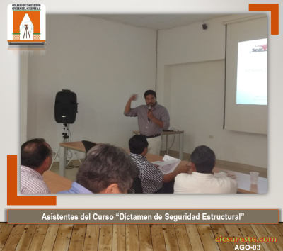 Fotografía 4 de 18 del álbum Curso Dictamen De Seguridad Estructural
