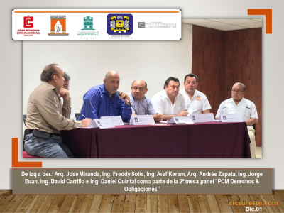 Fotografía 6 de 6 del álbum 2a Mesa Panel PCM Derechos & Obligaciones