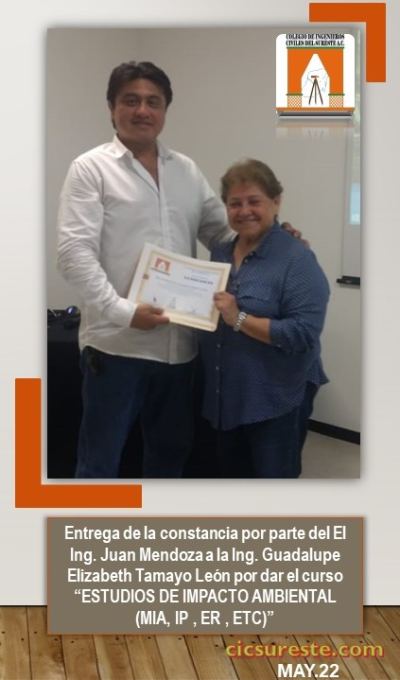 Fotografía 6 de 6 del álbum Curso ESTUDIOS DE IMPACTO AMBIENTAL (MIA, IP, ER, ETC)