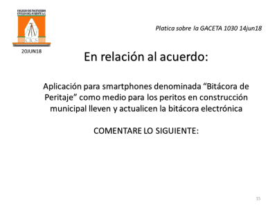 Fotografía 25 de 28 del álbum Curso Revisión Estructural De AlbercasCurso GACETA 1030 Del 20 De Junio De 2018C