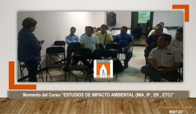 Fotografía 3 de 6 del álbum Curso ESTUDIOS DE IMPACTO AMBIENTAL (MIA, IP, ER, ETC)